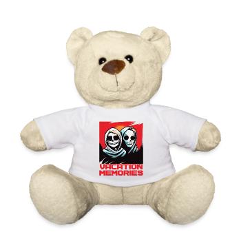 Memories of the holiday - Teddy Bear - white - Front
