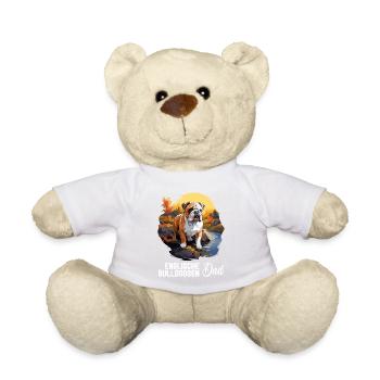 Hund Englische Bulldogge - Teddy - Weiß - Vorne