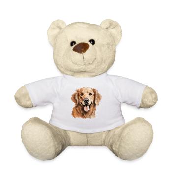 Hund Golden Retriever - Teddy - Weiß - Vorne