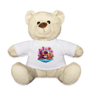 Monster Insel Donut - Teddy - Weiß - Vorne