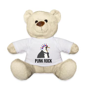 Punker Möwe - Teddy - Weiß - Vorne