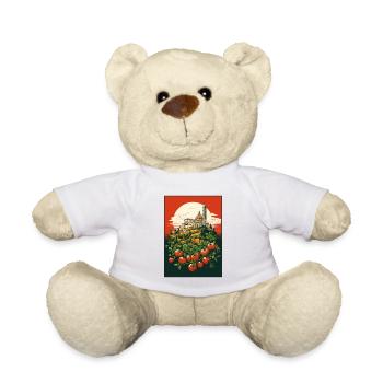 Rom Vatican Pisa Neapel Italien und Tomaten - Teddy - Weiß - Vorne