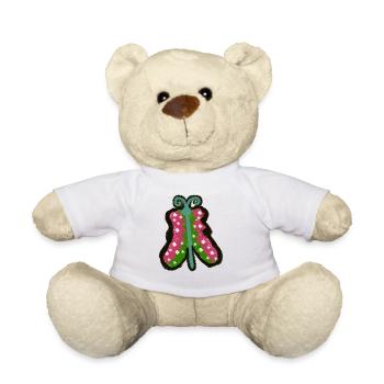 Summer Butterfly Insect Insect Butterfly Child - Teddy Bear - white - Front