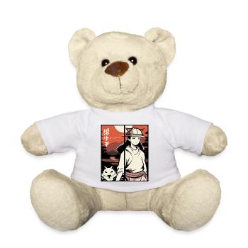 Fille d’anime japonaise : je le fais de cette façon - Nounours - blanc - Devant