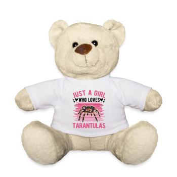 Tarantel Mädchen Tarantula Girl - Nounours - blanc - Devant