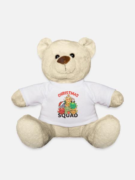 Drache Weihnachtsbaum Christmas Squad Drache - Teddy - Weiß