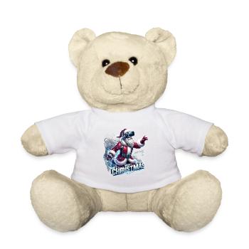 Merry Christmas Weihnachten Weihnachtsmann - Teddy - Weiß - Vorne