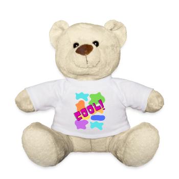Cool Style and 10/10 Attitude - Teddy Bear - white - Front