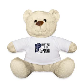 Alaska Amerikaner US-Patriot USA Gewachsen Alaska - Teddy - Weiß - Vorne