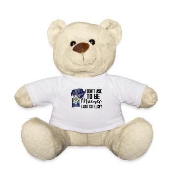 Mainer American US Patriot USA Grown Maine Flagge - Teddy - Weiß - Vorne