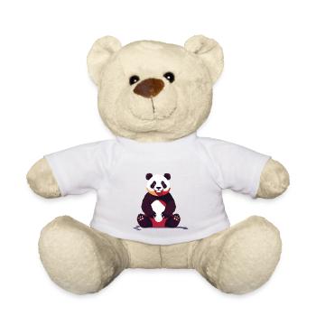 Panda Bear Drawing Cute Panda Animal Design - Teddy Bear - white - Front