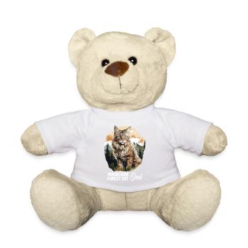 Chat des forêts norvégiennes - Nounours - blanc - Devant