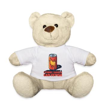 Sammle Soda-Dosen: Sammler Hobby - Teddy - Weiß - Vorne