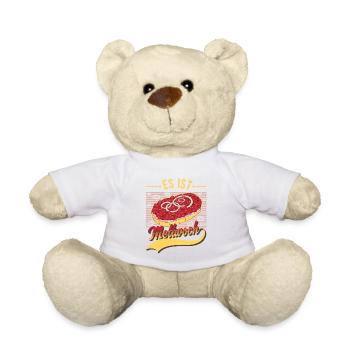 C’est Mettwoch Mettbrötchen Mett Hackepeter - Nounours - blanc - Devant