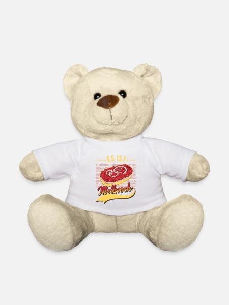 Es ist Mettwoch Mettbrötchen Mett Hackepeter - Teddy - Weiß
