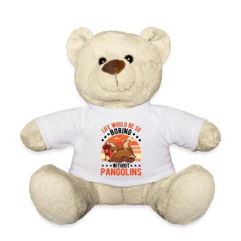 Cadeau Pangolin Pangolin - Nounours - blanc - Devant
