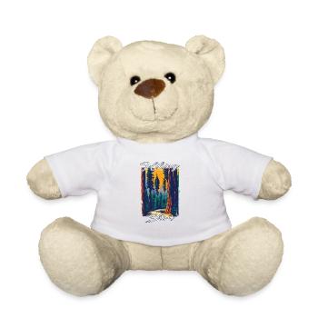 Go for a hike Nature Hiking - Teddy Bear - white - Front