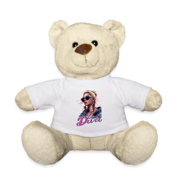 Beam Radiant Diva - Teddy Bear - white - Front