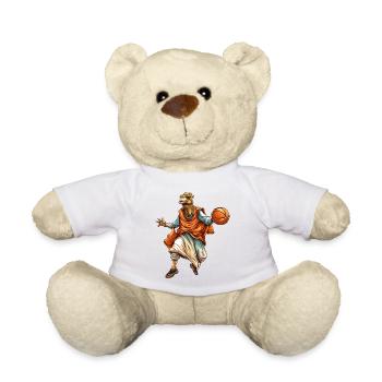 Basketball Kamel - Teddy - Weiß - Vorne