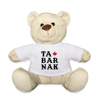 Tabarnak Je Me Barre Au Canada Feuille D'érable - Nounours - blanc - Devant