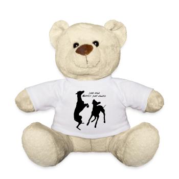 JumpHigh Whippet JumpHigher - Teddy Bear - white - Front