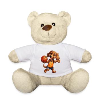 Basketball - Teddy Bear - white - Front