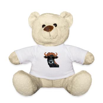 Lunettes de soleil Papa Maman - Galloway - Nounours - blanc - Devant