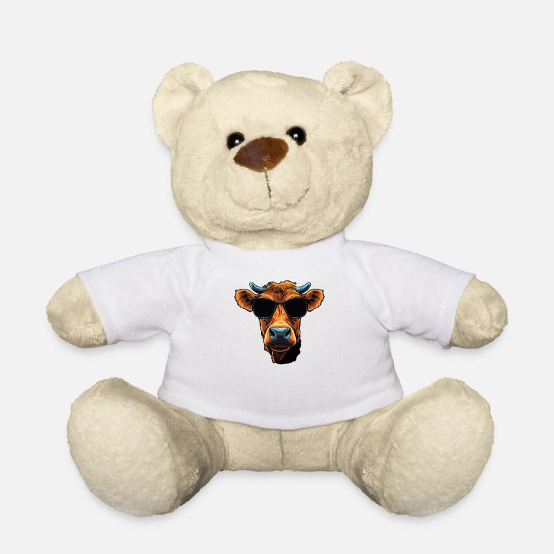 Lunettes de soleil Papa Maman - Limousin - Nounours - blanc