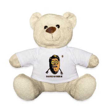 As ugly as I want to be, - Teddy Bear - white - Front