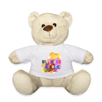3 Ultimate Flame - Teddy Bear - white - Front