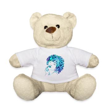 Déclaration forte carrément cool - Nounours - blanc - Devant