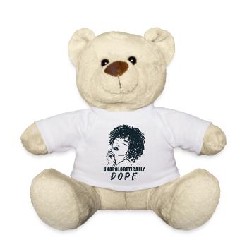 Déclaration forte carrément cool - Nounours - blanc - Devant