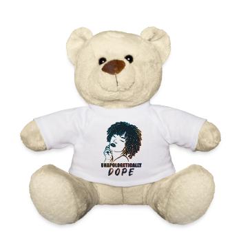 Déclaration forte carrément cool - Nounours - blanc - Devant
