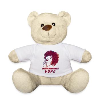 Déclaration forte carrément cool - Nounours - blanc - Devant