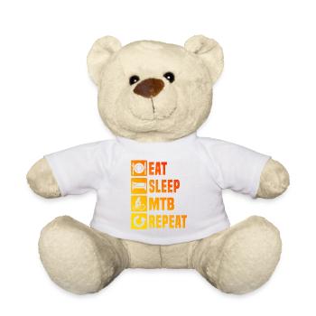 VTT Cycliste Cyclisme Hommes VTT - Nounours - blanc - Devant