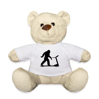 Dynamique de mouvement Bigfoot légendaire - Nounours - blanc - Devant