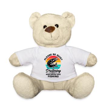 Fischer Fischfänger Fischer Nordischer Hecht - Teddy - Weiß - Vorne