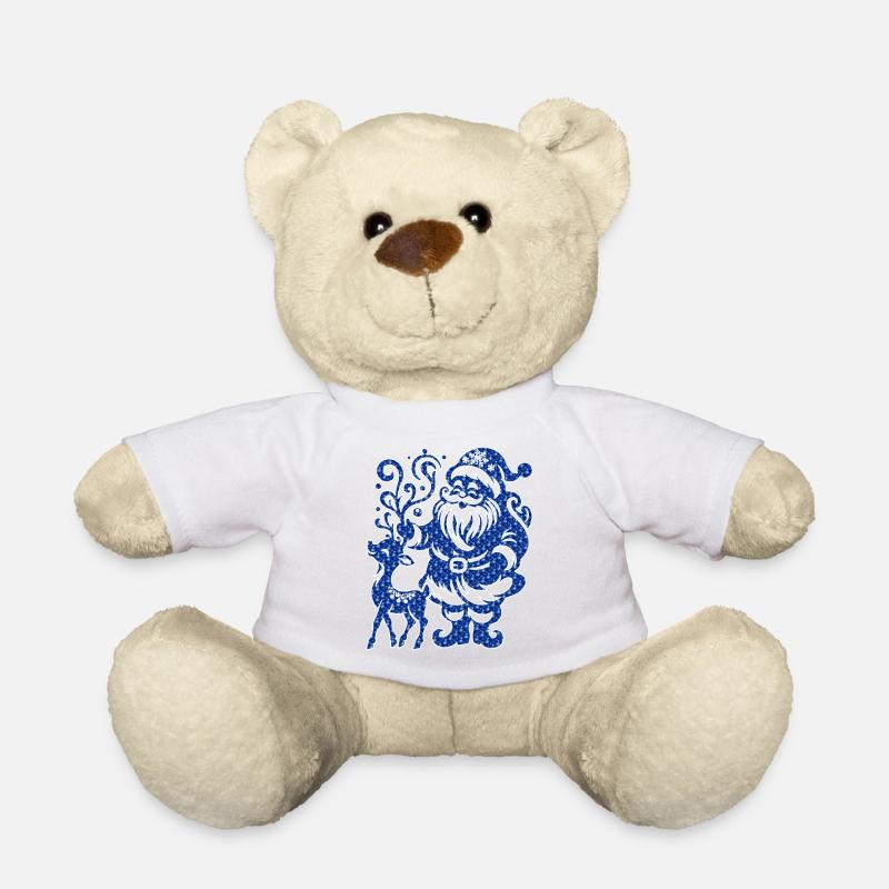 Weihnachten Weihnachtsmann Weihnachtsmann ungezogene Feiertage Winter - Teddy - Weiß