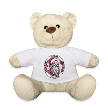 Weihnachtsmann-Hippie - Teddy - Weiß - Vorne
