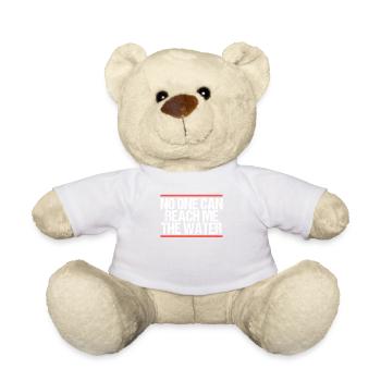 Personne ne peut m’atteindre l’eau Denglisch - Nounours - blanc - Devant