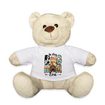 Chien de limier dans mon chien maman ère fourrure bébé mères - Nounours - blanc - Devant