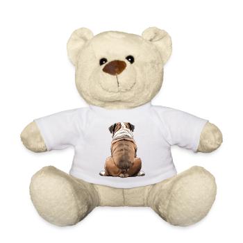 Bouledogue - Nounours - blanc - Devant