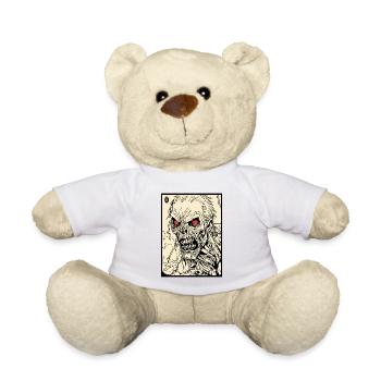 Fans des Zombie-Horror Präsidenten - Teddy - Weiß - Vorne