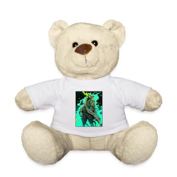 Anime Manga Cyborg: Royal Destroyer - Teddy Bear - white - Front