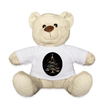 Magical Christmas Tree - Teddy Bear - white - Front