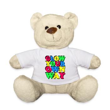 Brillez à votre façon - Colorful Fun - Nounours - blanc - Devant