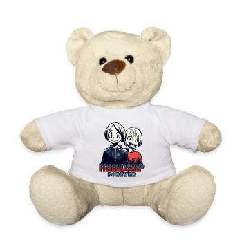Anime Manga Friends: Friendship Forever - Teddy Bear - white - Front