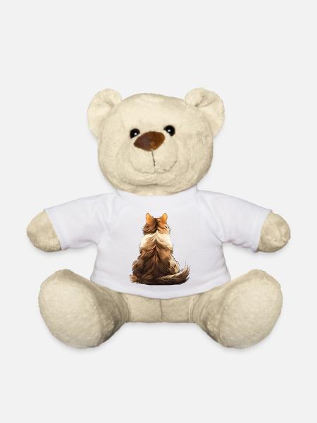 Norwegische Waldkatze - Teddy - Weiß