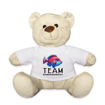 Humuhumunukunukuapua'a Reef Triggerfish - Teddy Bear - white - Front