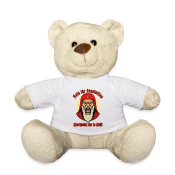 Rejoignez l'Inquisition ! Tout le monde est méchant - Nounours - blanc - Devant